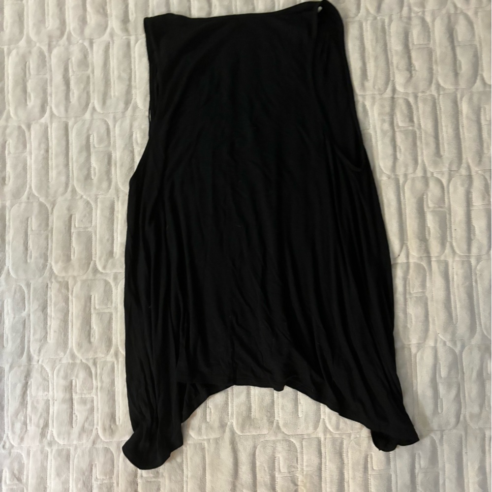 American Eagle Black Soft and Sexy Flowy Tank Top Women’s Size XL - Picture 7 of 9